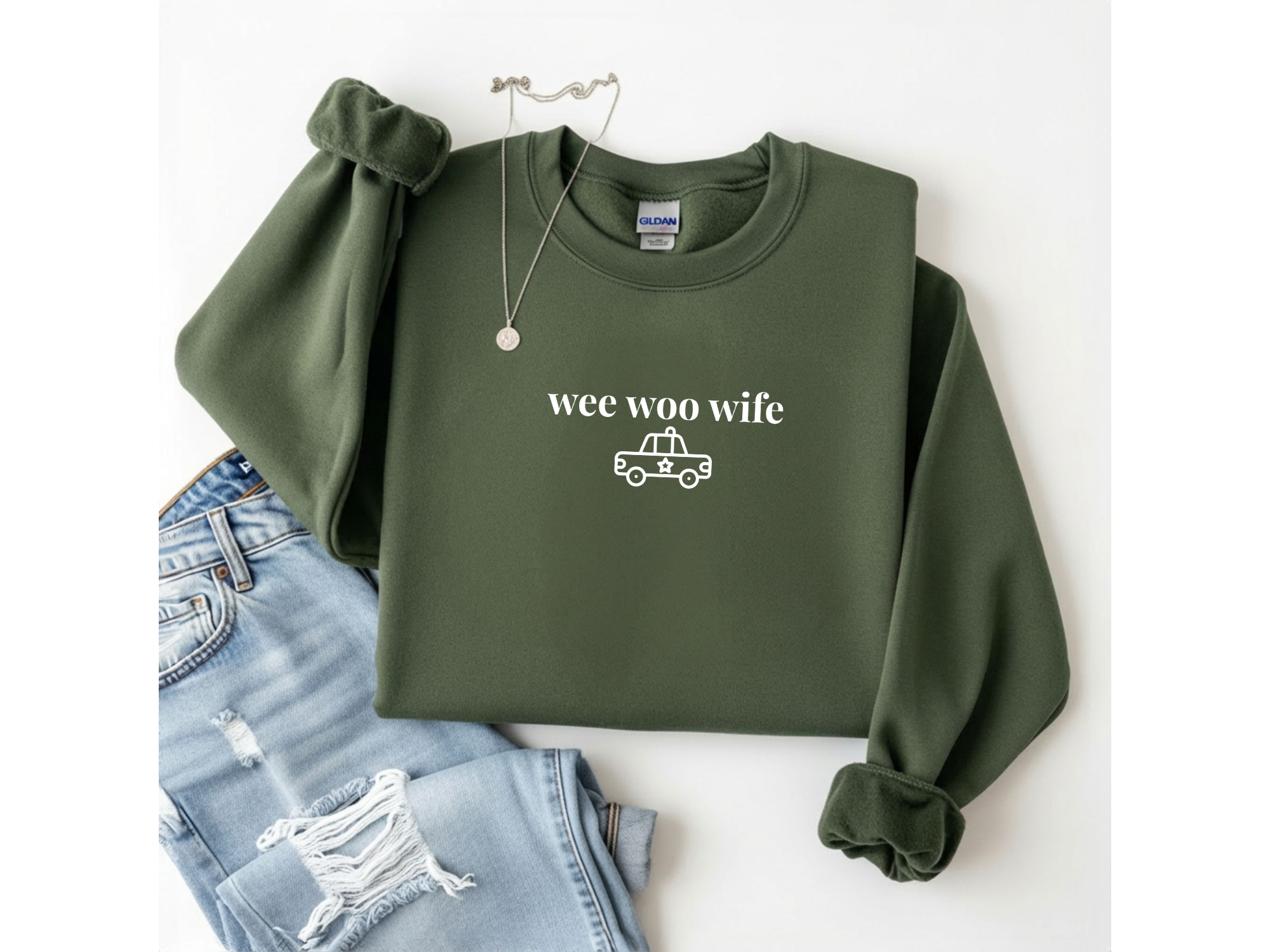 Wee Woo Wife - Deputy Crewneck