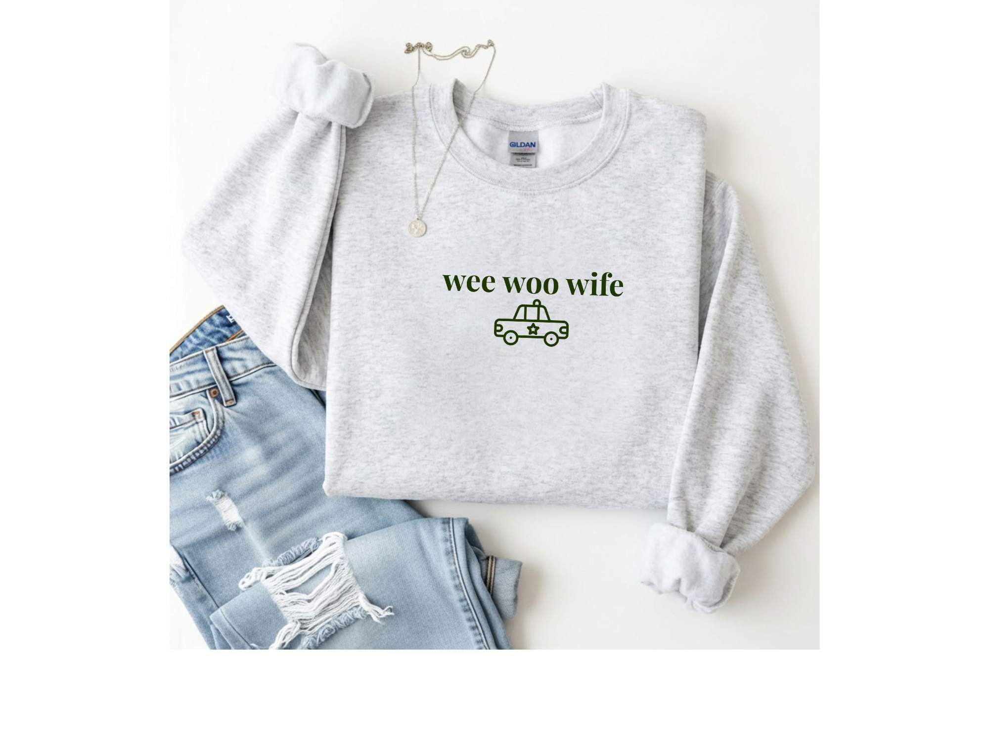 Wee Woo Wife - Deputy Crewneck