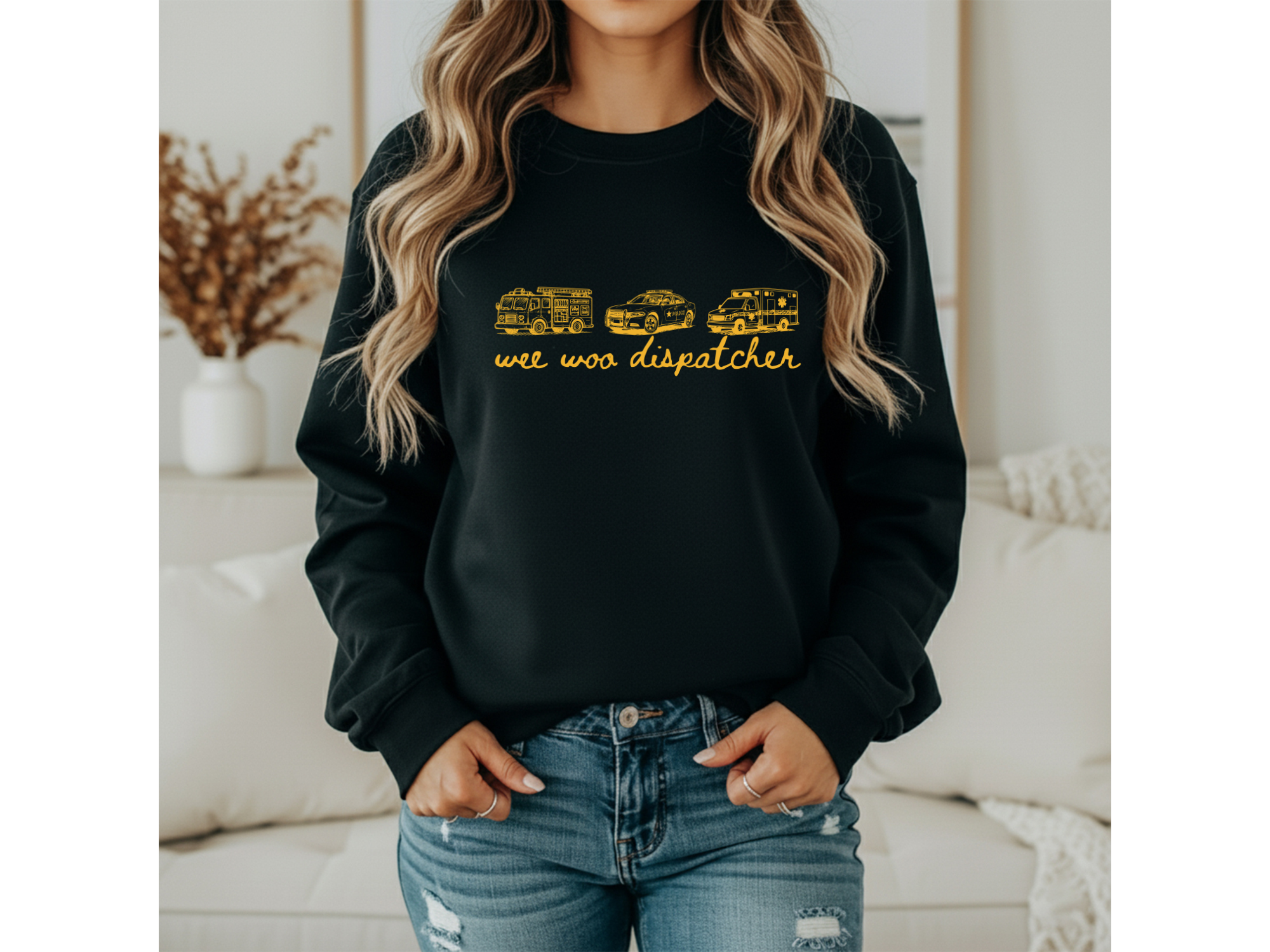 Wee Woo Dispatcher Crewneck