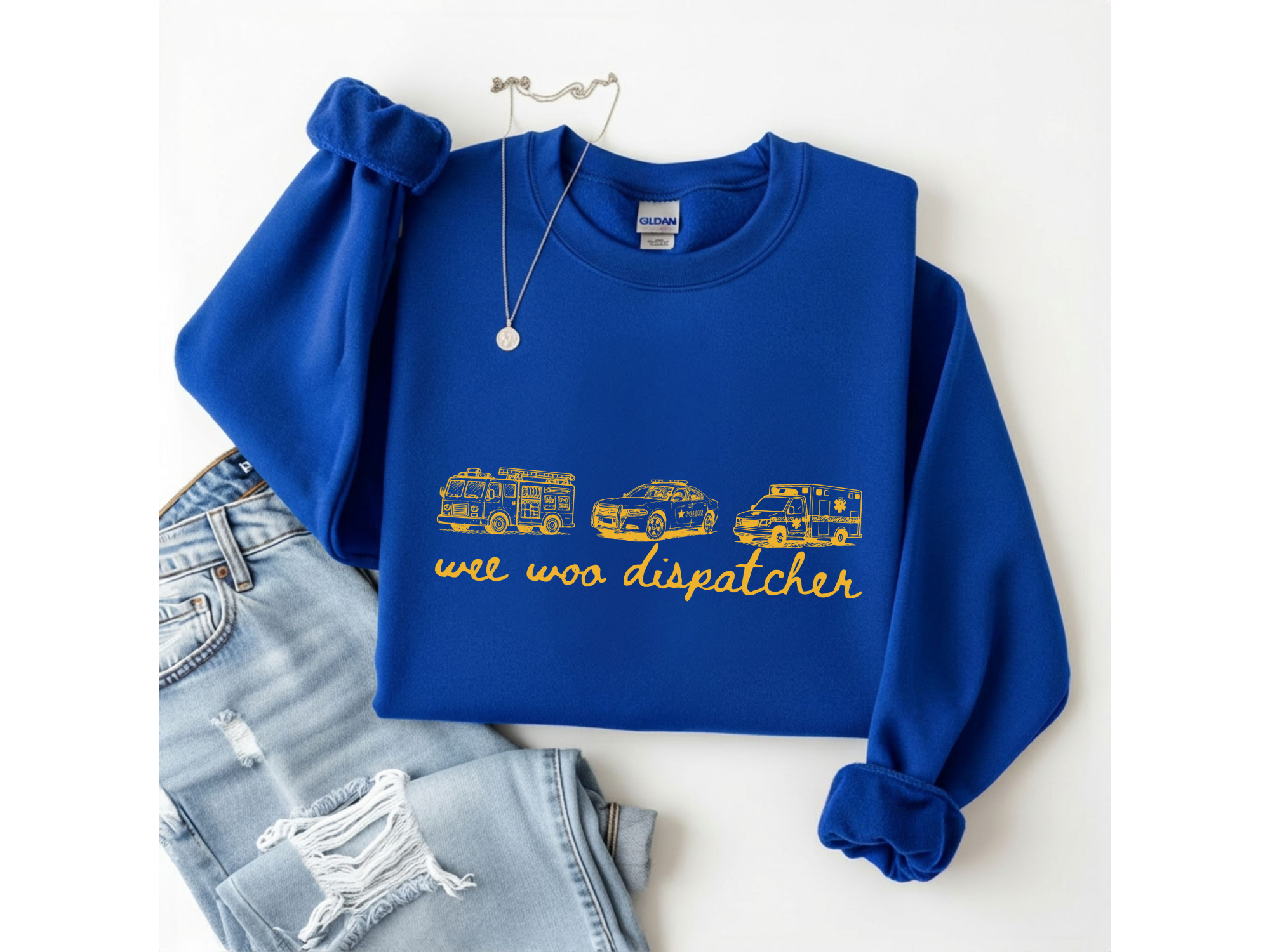 Wee Woo Dispatcher Crewneck