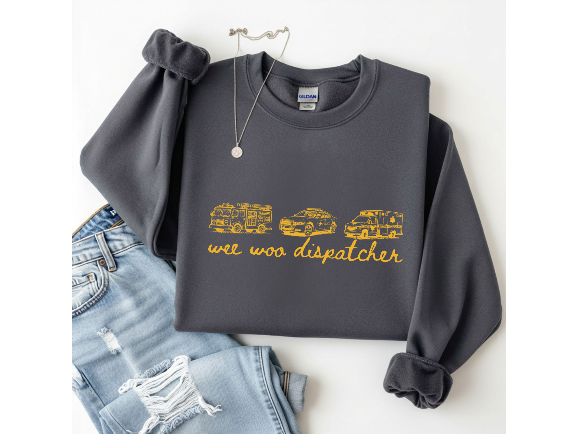 Wee Woo Dispatcher Crewneck