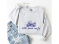 Wee Woo Wife Police Motorcycle Crewneck