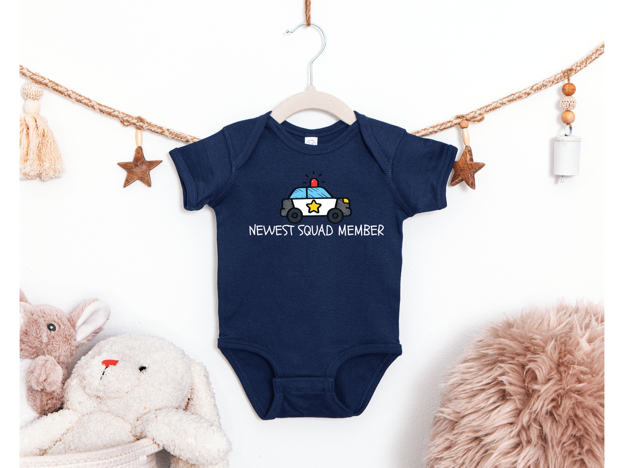Newest Squad Member Baby Bodysuit