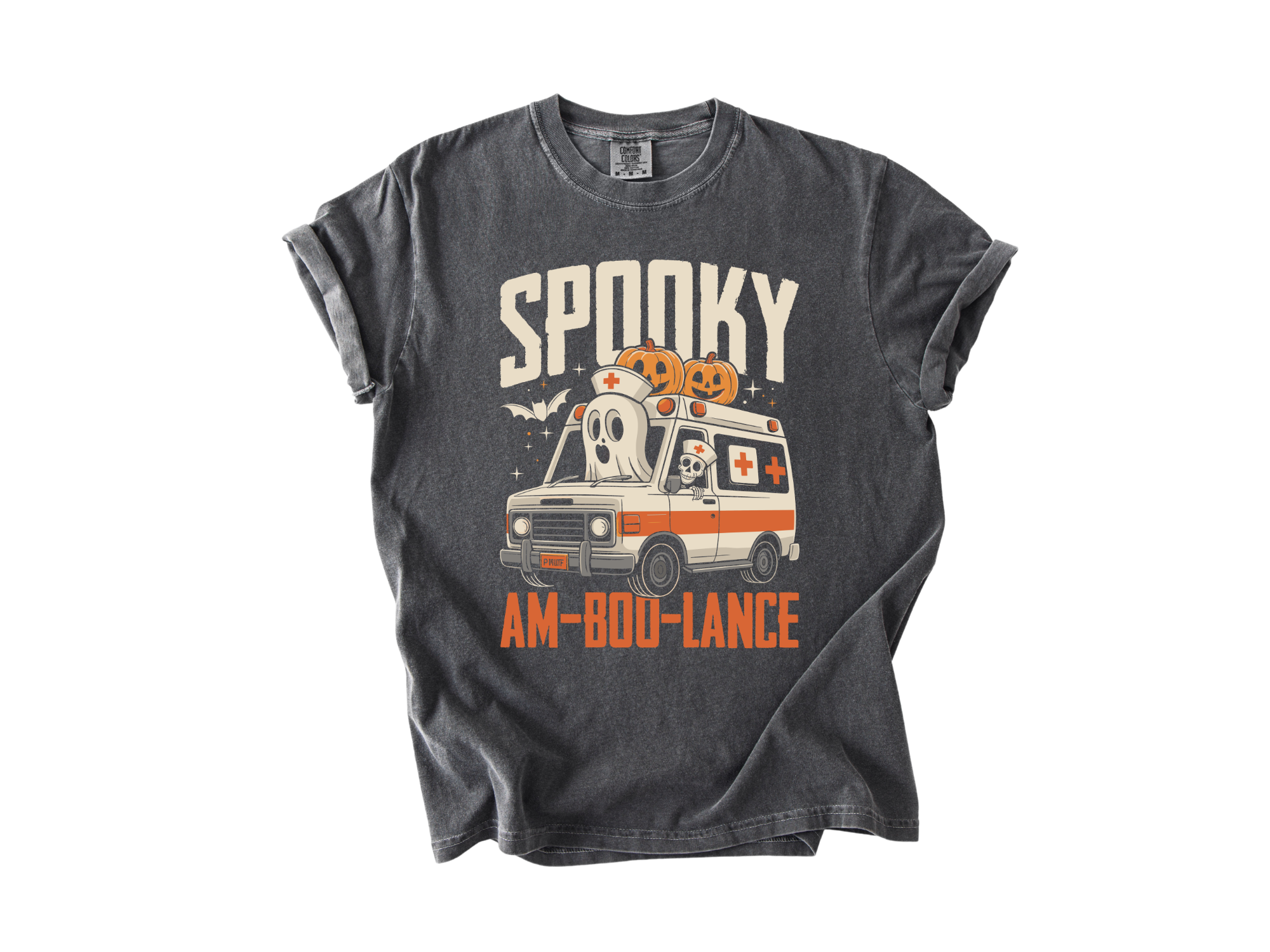 Spooky AM-BOO-LANCE Tee
