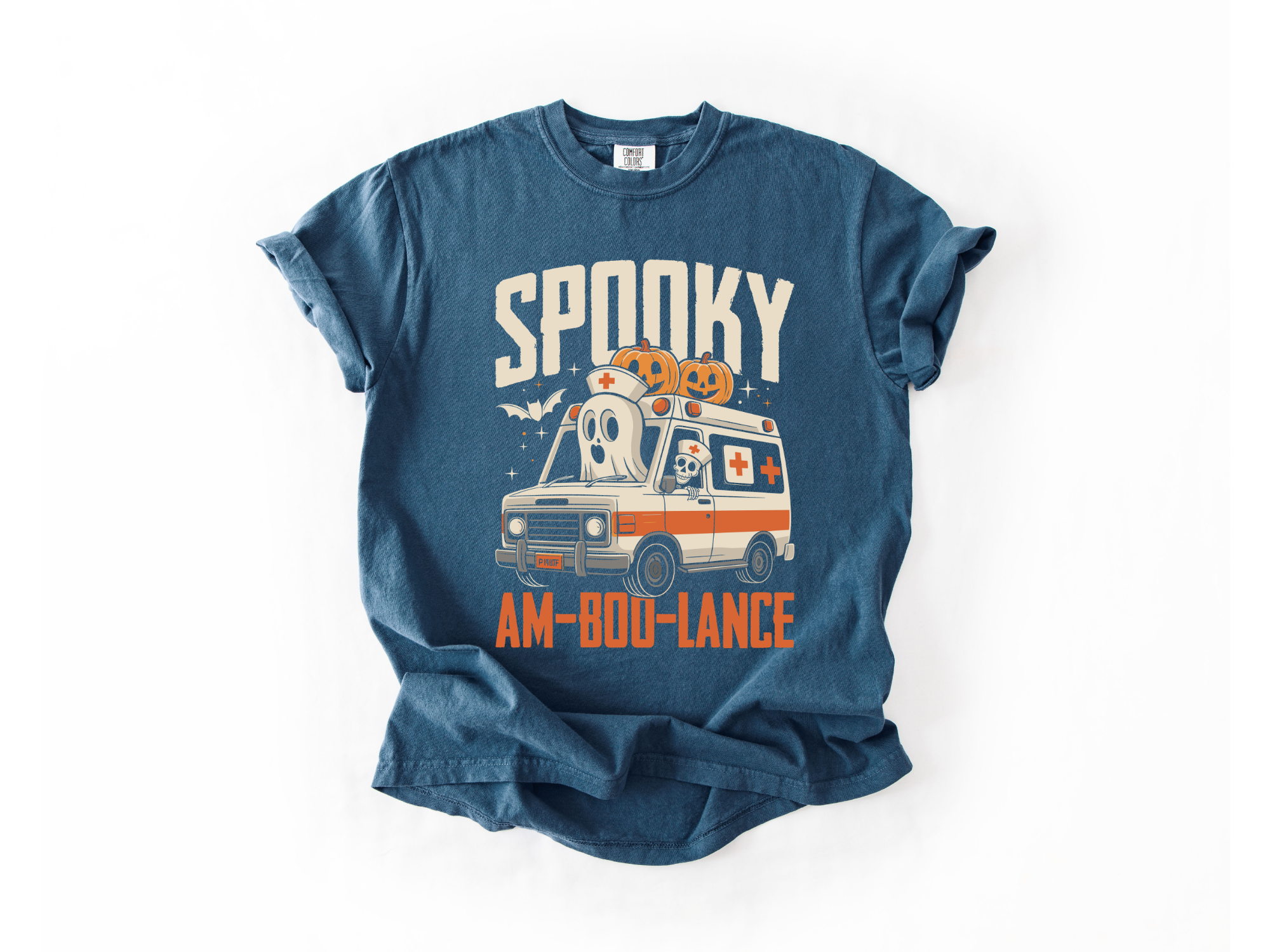 Spooky AM-BOO-LANCE Tee