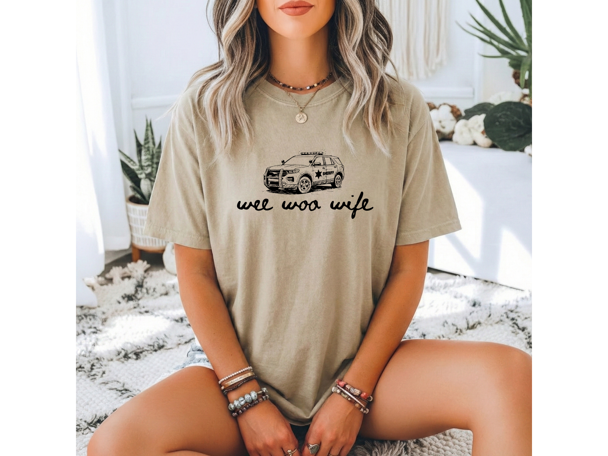 Sheriff Wee Woo Wife Tee