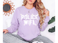 Police Wife Daisy Graphic Tee