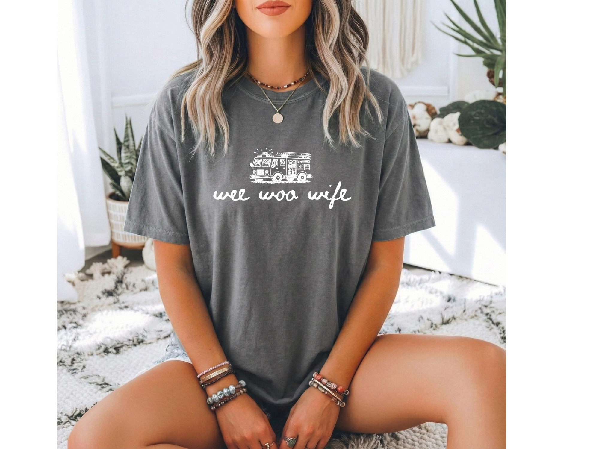 Fire Wee Woo Wife Tee