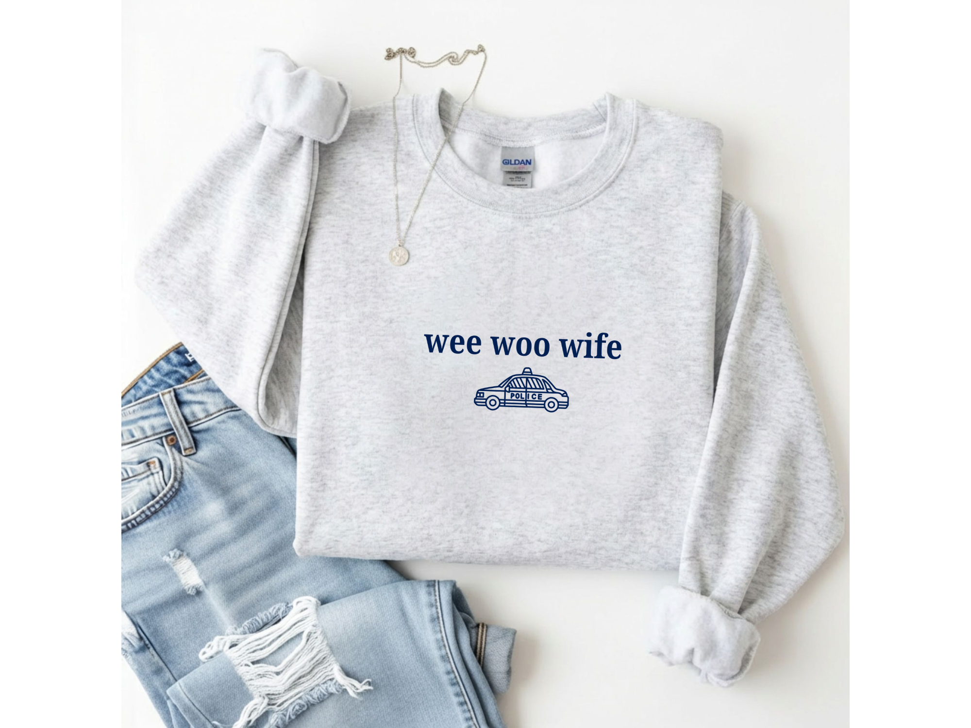 Wee Woo Wife Crewneck