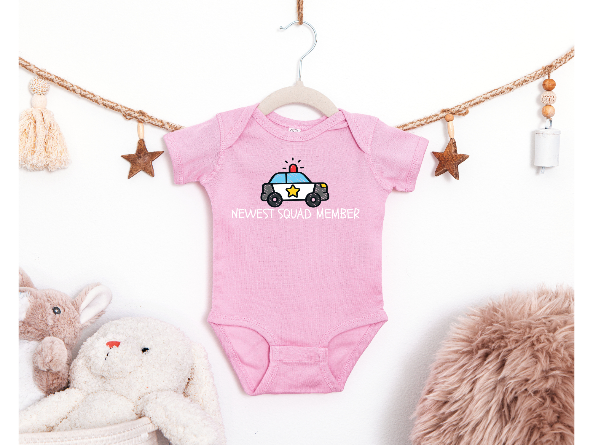 Newest Squad Member Baby Bodysuit