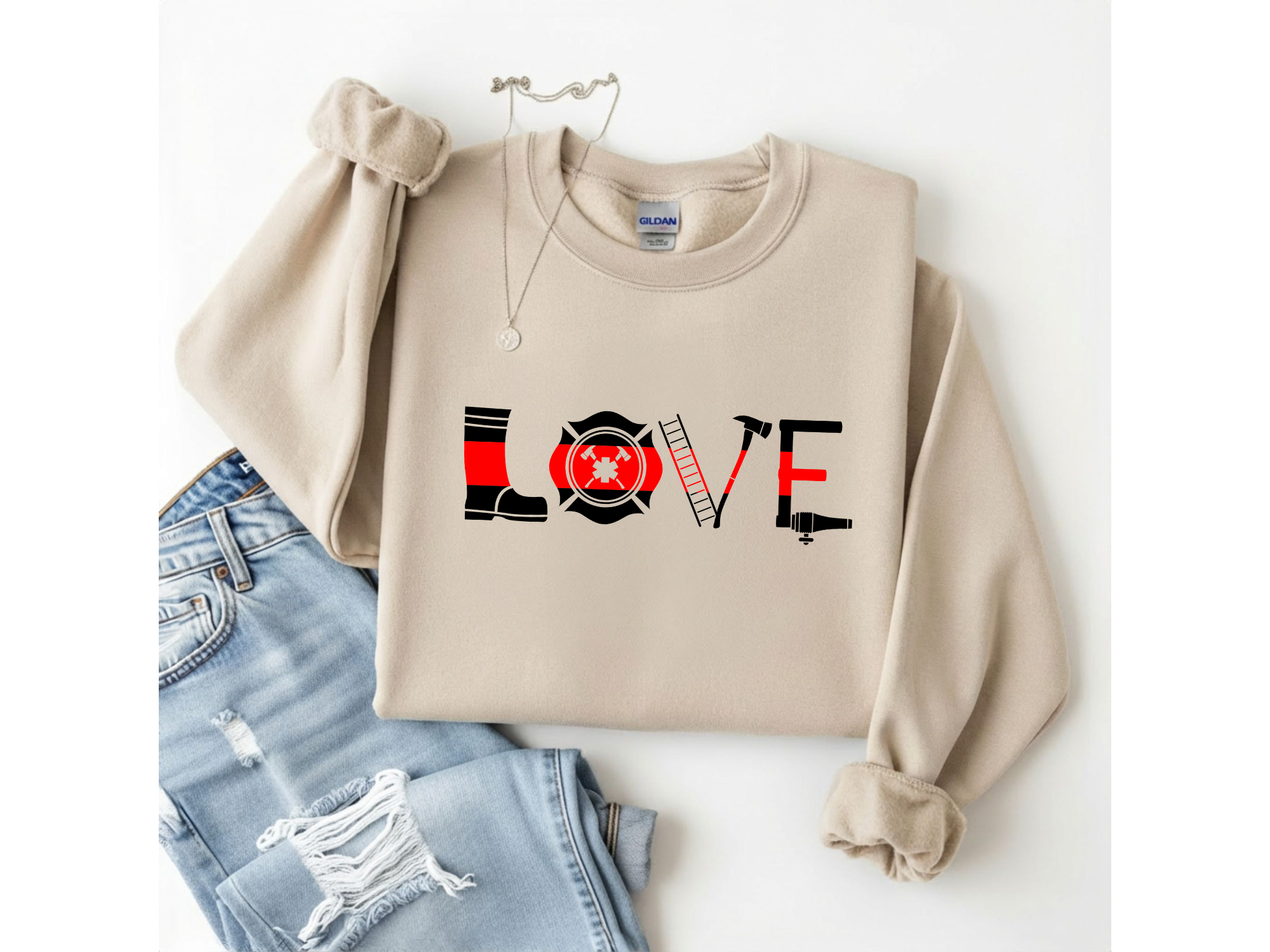 Fire LOVE Crewneck