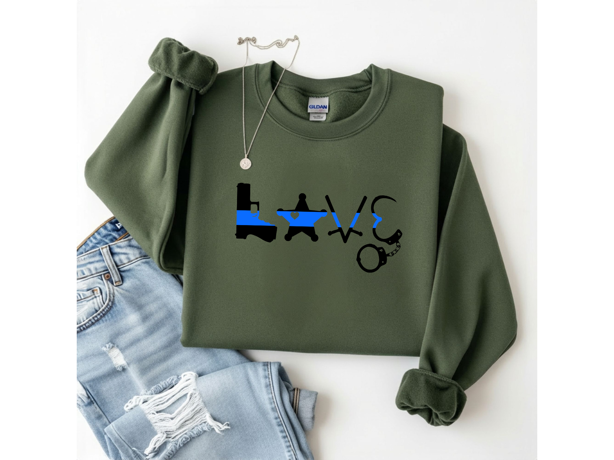 Deputy LOVE Crewneck
