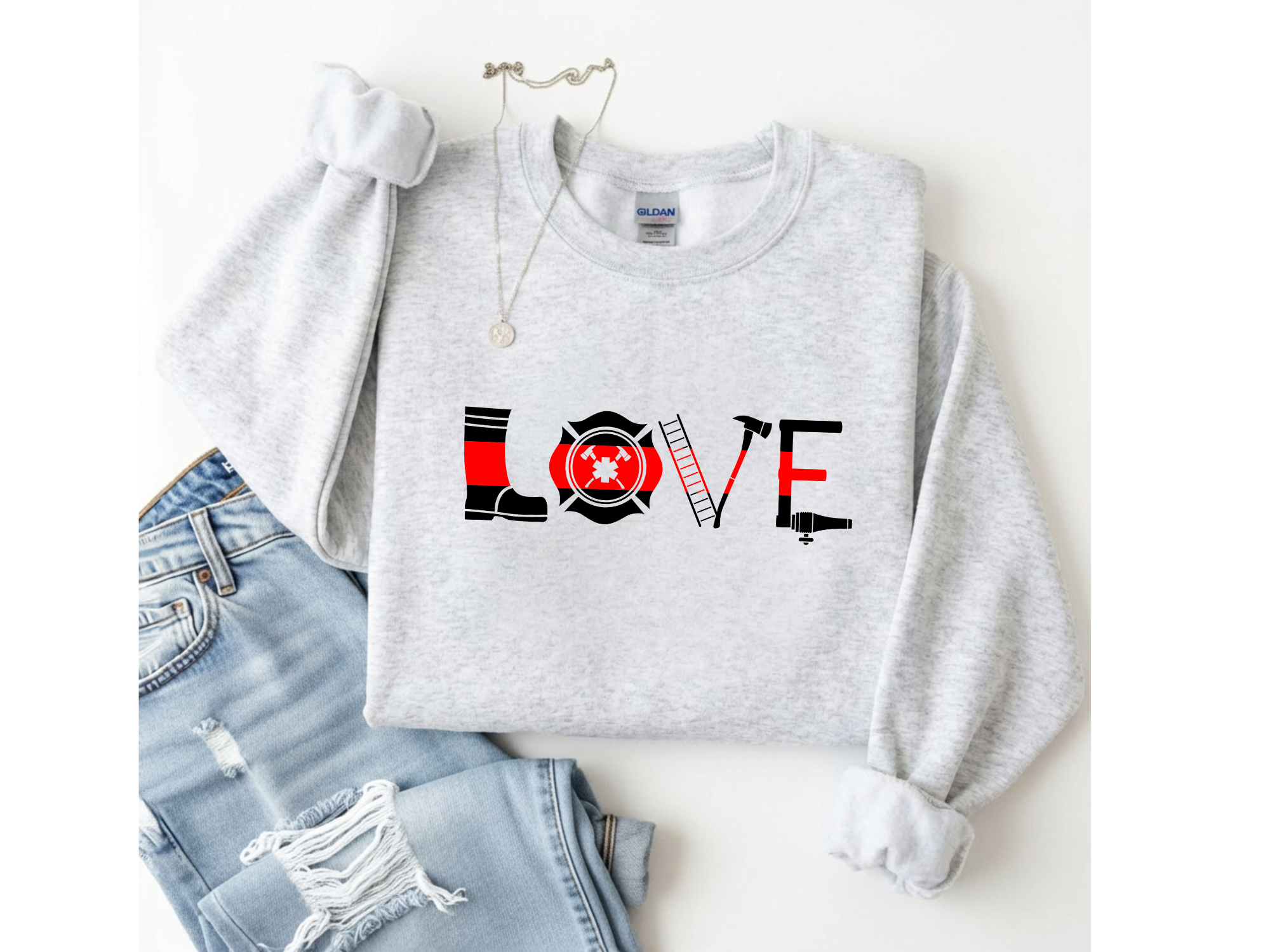 Fire LOVE Crewneck