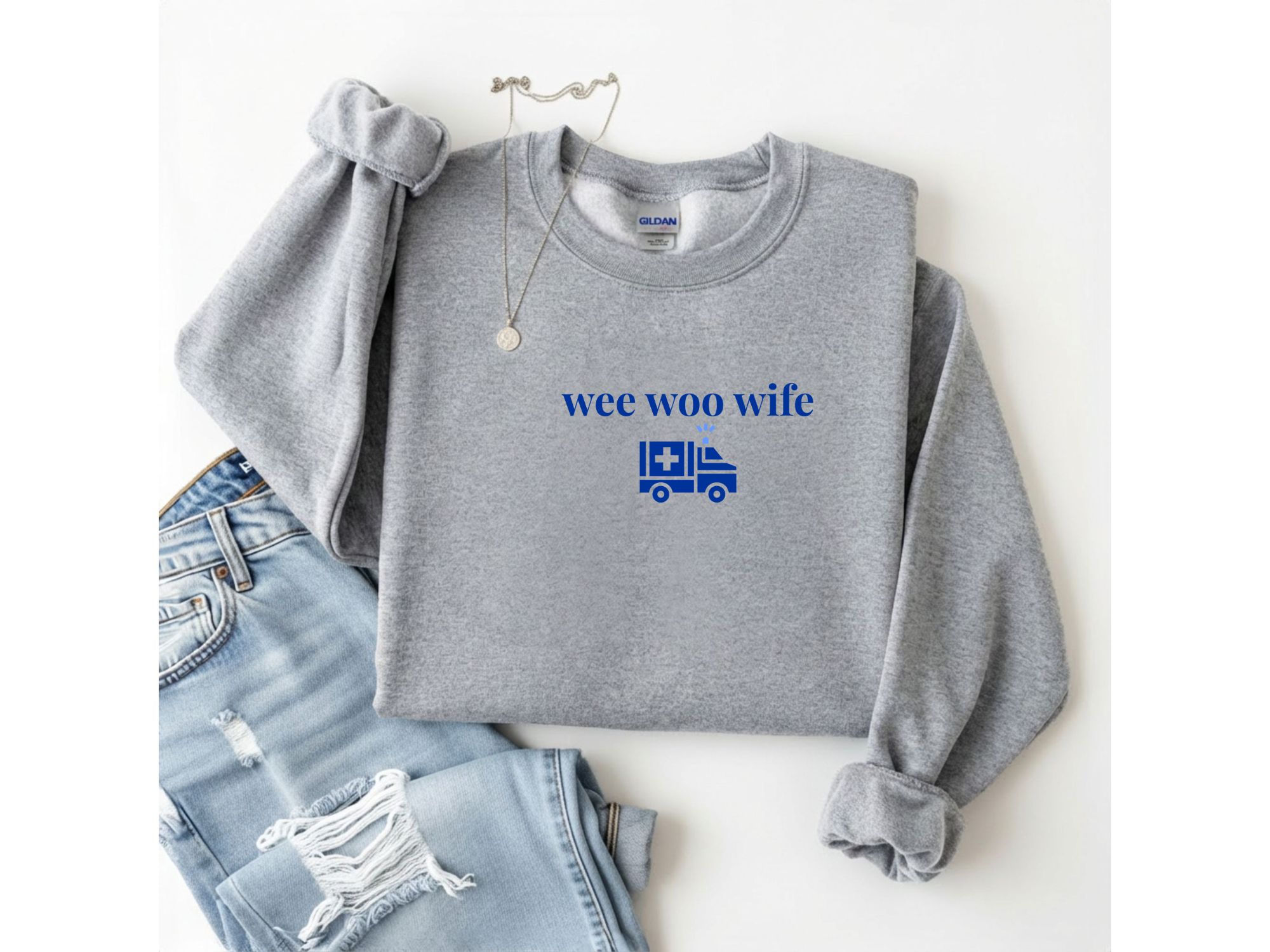 Wee Woo Wife - EMS Crewneck