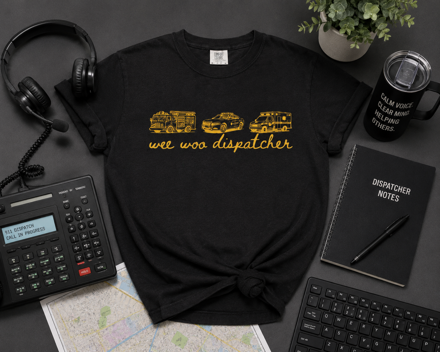Wee Woo Dispatcher Tee